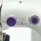 Mini Maquina De Costura Domestica Luz Led Portatil Bivolt Com