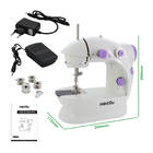 Mini Máquina De Costura Reta Portátil Com Pedal 110v/ 220v