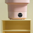 Mini Máquina De Lavar Roupa Dobrável Portátil 6,5 Litros Cor
