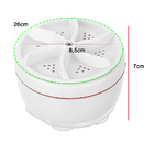 Mini Maquina De Lavar Roupa Meia Toalha Viagem Casa Automatic