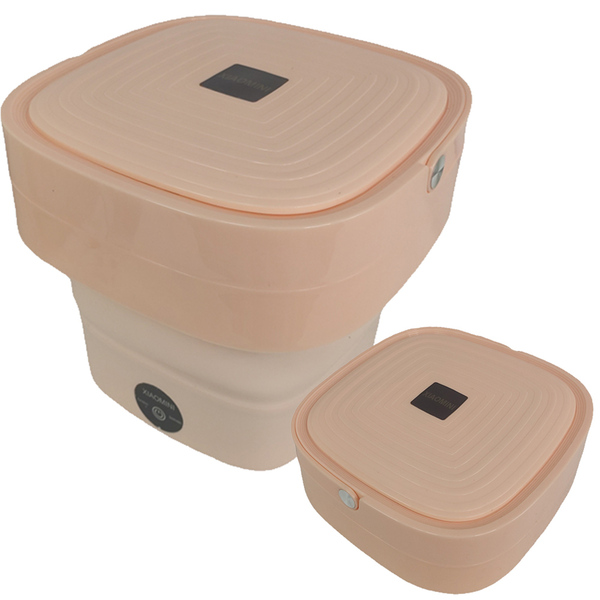 Mini Maquina De Lavar Touch Roupas Inteligente Portatil Dobra