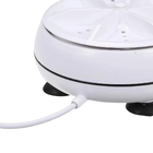 Mini Maquina Lavar Roupas No Balde Rotativo Usb Portatil Lava