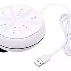 Mini Maquina Lavar Usb Com Balde 4 Litros Retratil Portatil L
