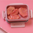 Mini Marmita Pote Alimento Hermetica Bicolor Azul Reforçada