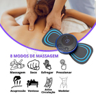 Mini Massageador Portátil Impulsos Elétricos Tecnologia Ems R
