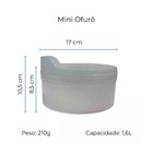 Mini Ofurô Bomboniere Organizador Banheiro Ideal Decoração Tr