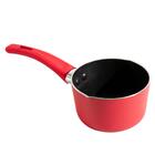 Mini Panela 11cm Antiaderente Casa Do Chef Vermelho Bordô