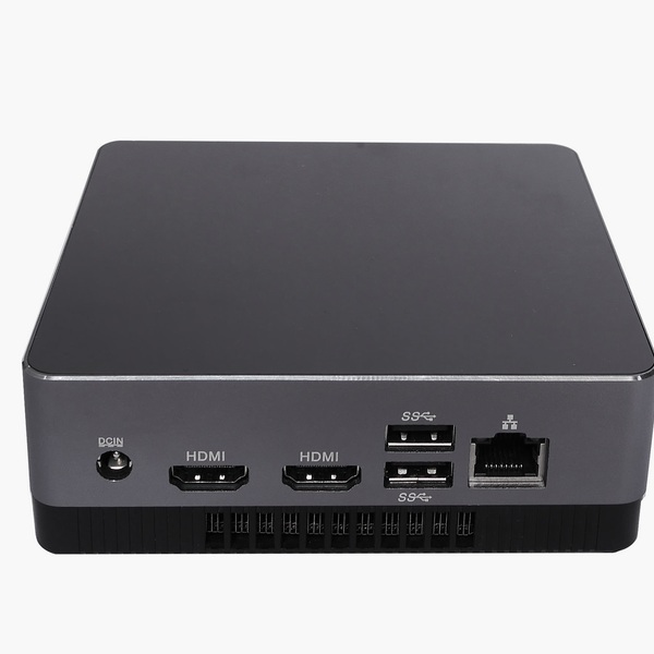 C3 Mini PC Core i3 5005U (Jusqu'à 2,0 GHz, 2C/4T), 8 Go DDR3 RAM 512 Go