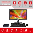 Mini Pc Nuc Core I5 4300y 8g Ssd128g E Monitor 24" Multimidia