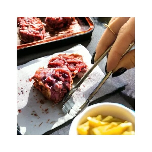 Mini Pegador De Carne Churrasco Inox 12,5cm