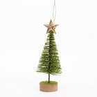 Mini Pinheiro Pendente Natal Decoração De Mesa Natalino 18cm