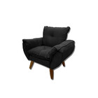 Mini Poltrona Infantil Opalinha Em Suede Quinto Sono