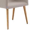 Mini Poltrona Pé Palito Pinotage Daf Mobiliário Bege