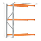 Mini Porta Pallet 180 250kg Continuação 3 Nivel 200x60 S Band