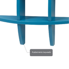 Mini Prateleira De Parede Em Mdf Taylor Azul