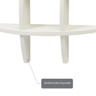 Mini Prateleira De Parede Em Mdf Taylor Branco