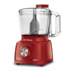Mini Processador De Alimentos 300 Watts Vermelho Turbo Pratic