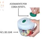 Mini Processador E Triturador De Alimentos 3 Laminas 500ml