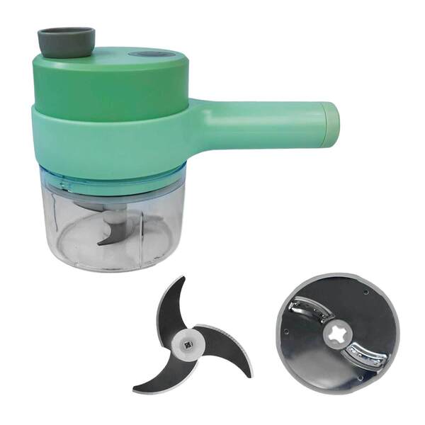 Mini Processador Multifuncional De Alimentos Recarregável