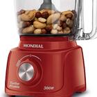 Mini Processador Turbo Pratic Mondial Vermelho Mp-16-r - 220
