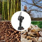 Mini Serra Eletrica Sem Fio Motoserra De Mao 24v Corta Madeir