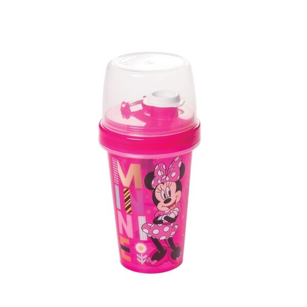 Mini Shakeira Copo Minnie Mouse Disney Rosa 32ml - Plasútil