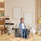 Mini Sofá Infantil Poltrona Criança Estofado Com Personagem H