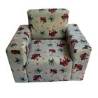 Mini Sofá Infantil Poltrona Criança Estofado Com Personagem H