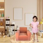 Mini Sofá Infantil Poltrona Criança Estofado Com Personagem R