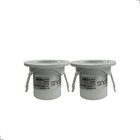 Mini Spot 1w Embutir Redondo 3000k Bivolt (2 Peças) Branco