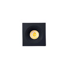 Mini Spot Embutir Led Elysa Quadrado Preto 3w 3000k Bivolt