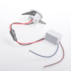 Mini Spot Embutir Led Elysa Redondo Branco 1w 3000k Bivolt