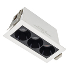 Mini Spot Focco de Embutir LED Branco 6W Luz Amarela Ângulo 24° Gaya Bivolt