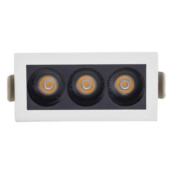 Mini Spot Focco de Embutir LED Branco 6W Luz Neutra Ângulo 24° Gaya Bivolt