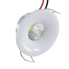mini spot led 3w embutir rente redondo branco quente 3000K st