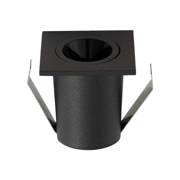 Mini Spot Led De Embutir Alumínio 1w 24° Luz Quente Opus 8498