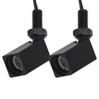 Mini Spot para Trilho Quadrado Com LED Luz Amarela Gaya 24V 2 Unidades