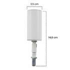 Mini Spot Usinado Branco S/ Canopla P/ Gu10 Mr11 Technoline S