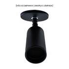 Mini Spot Usinado Preto S/ Canopla P/ Gu10 Mr11 Technoline St