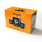 Mini Subwoofer Bright 590, Surround 2.1, 11w, Usb, Preto