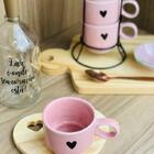 Mini Tábua De Madeira Pinus Com Coração Vazado