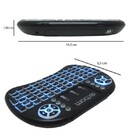 Mini Teclado Sem Fio Wireless Smart Tv Cel Touch Bk-bti8led