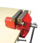 Mini Torno Base Giratória 50 Mm Para Bancada