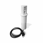 Mini Totem Com Abertura Automatica, Equipado Com 1 Tomada Elétrica 10A E Duplo USB Charger 3.0A Qtmov
