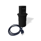 Mini Totem Manual Pop 1tom Nbr 10a + 2usb - Preto