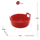 Mini Travessa Cerâmica Nórdica Verm Matt 16x8cm Bon Gourmet