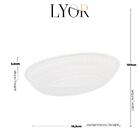 Mini Travessa Em Vidro Oval - Lyor 4438
