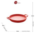 Mini Travessa Porcelana Nórdica Vermelho Matt 20cm