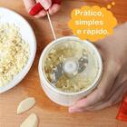 Mini Triturador E Processador De Alho Manual - Livon