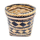 Mini Urutú (cesto) De Arumã Etnia Baniwa 10 X 10 Cm - 4 Model